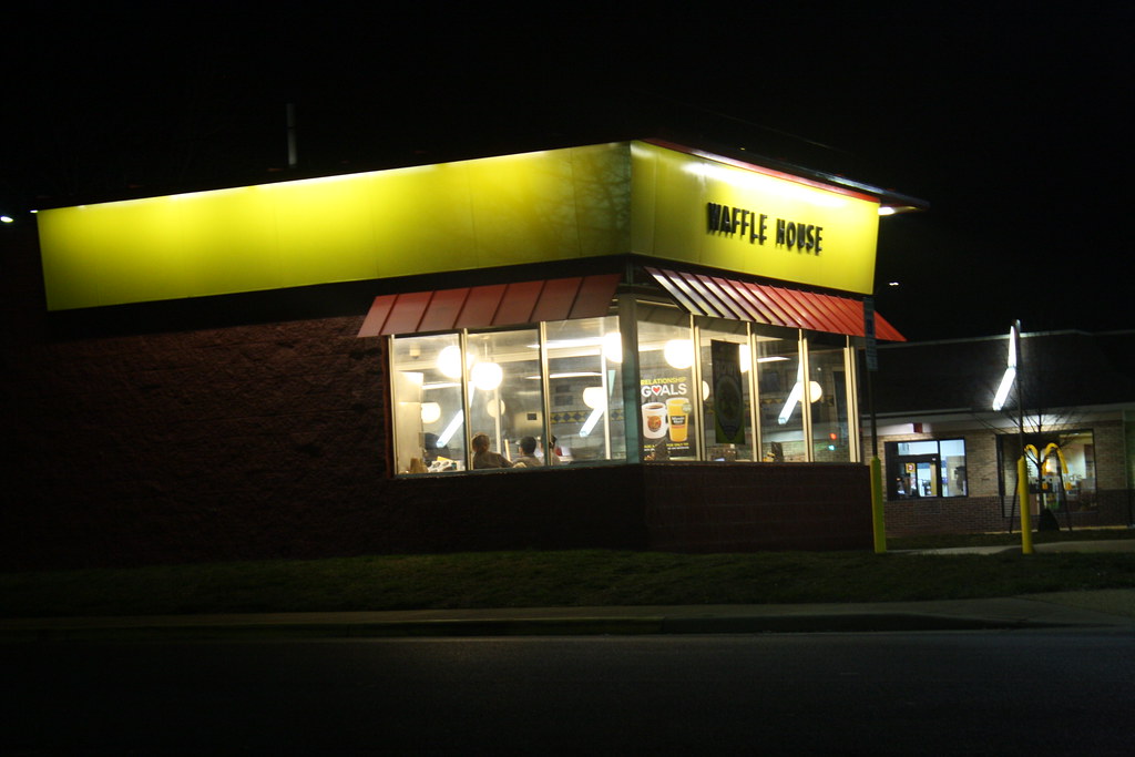 Waffle House Winchester, Virginia 2017. drpep Flickr