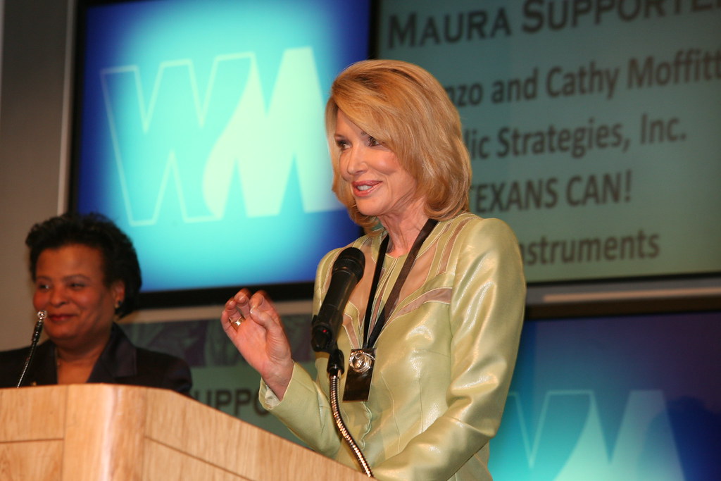 Alinda Wikert accepts her Maura Award thewomensmuseum Flickr