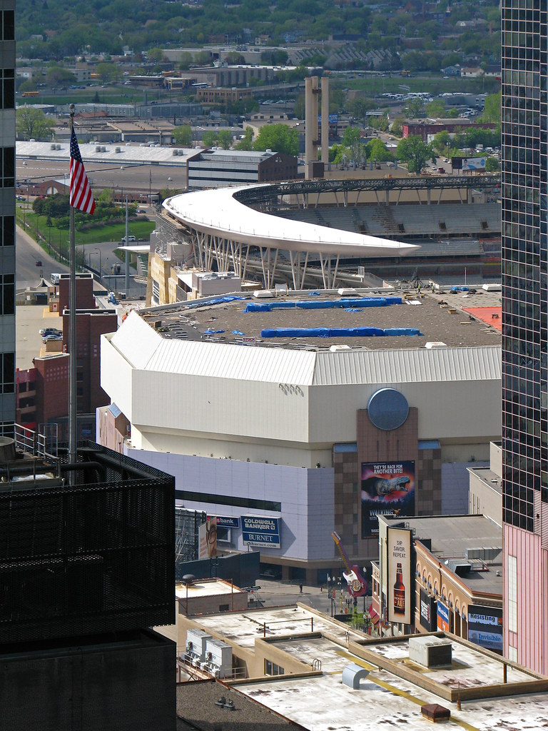 Target Center and Target Field Target Field under construc… Flickr