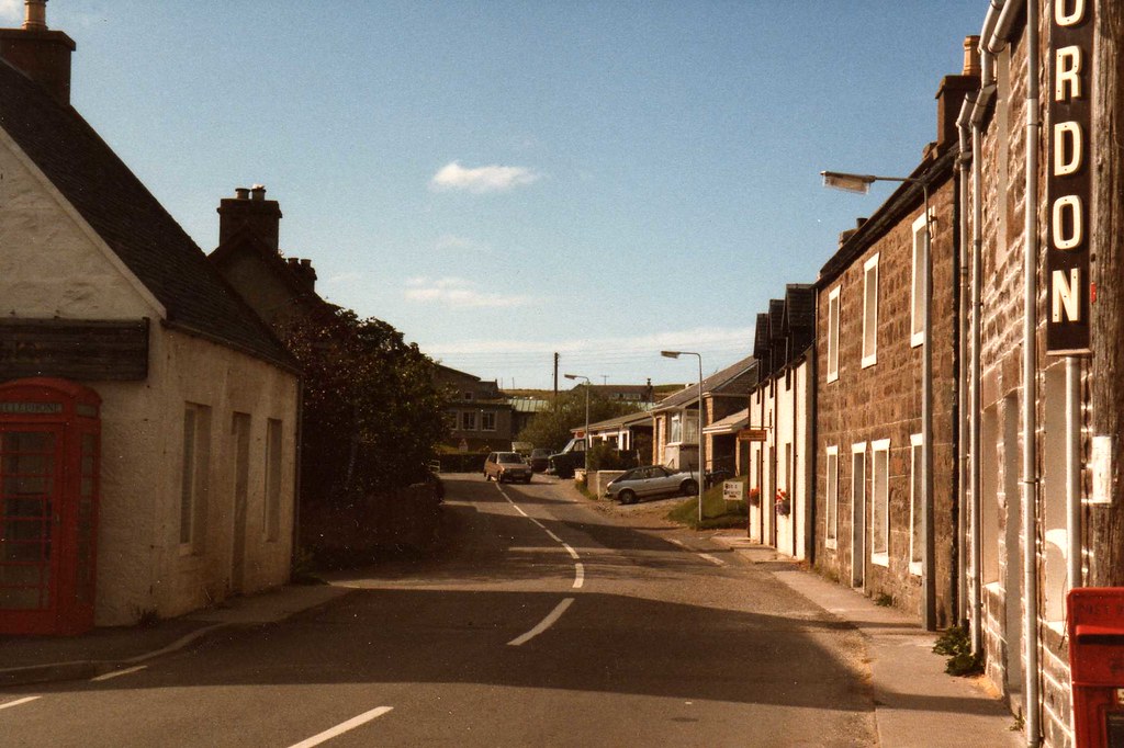 Strath, Gairloch 1984. The shop on the right was "Gordon's… Flickr