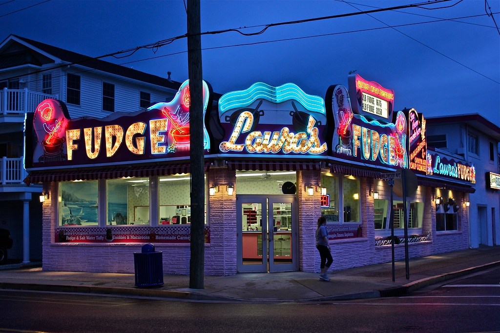 Laura's Fudge Shop Wildwood, NJ. Off of Main TV Show ! Flickr