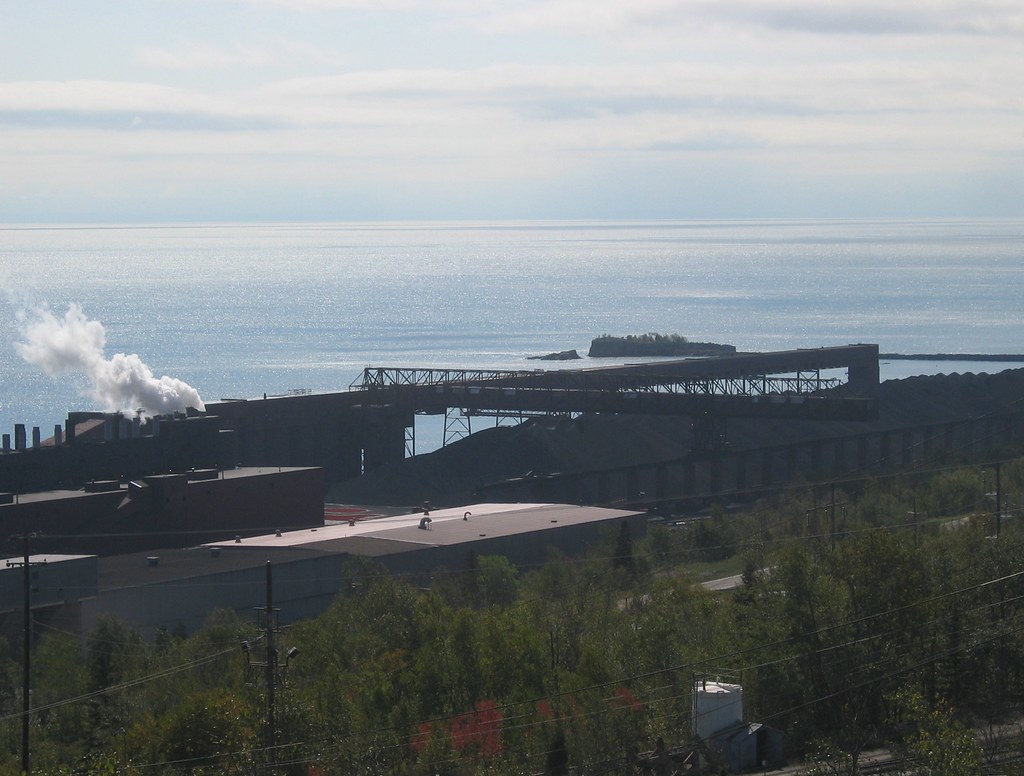 And a convienient view point Taconite Plant, Silver Bay, M… Flickr