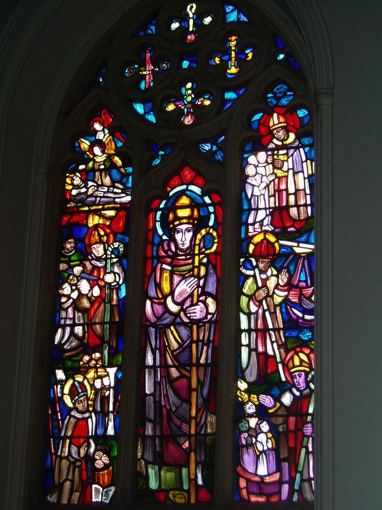 St Nicholas Window by Evie Hone The south facing window in… Flickr