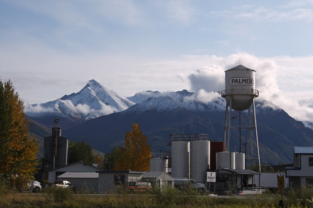 Beautiful Palmer Alaska A view from downtown Palmer Alaska… Flickr