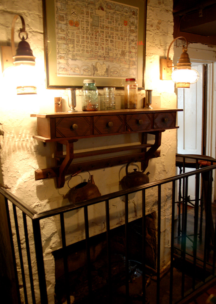 Herb House Fireplace The most historic spot in Savannah, b… Flickr