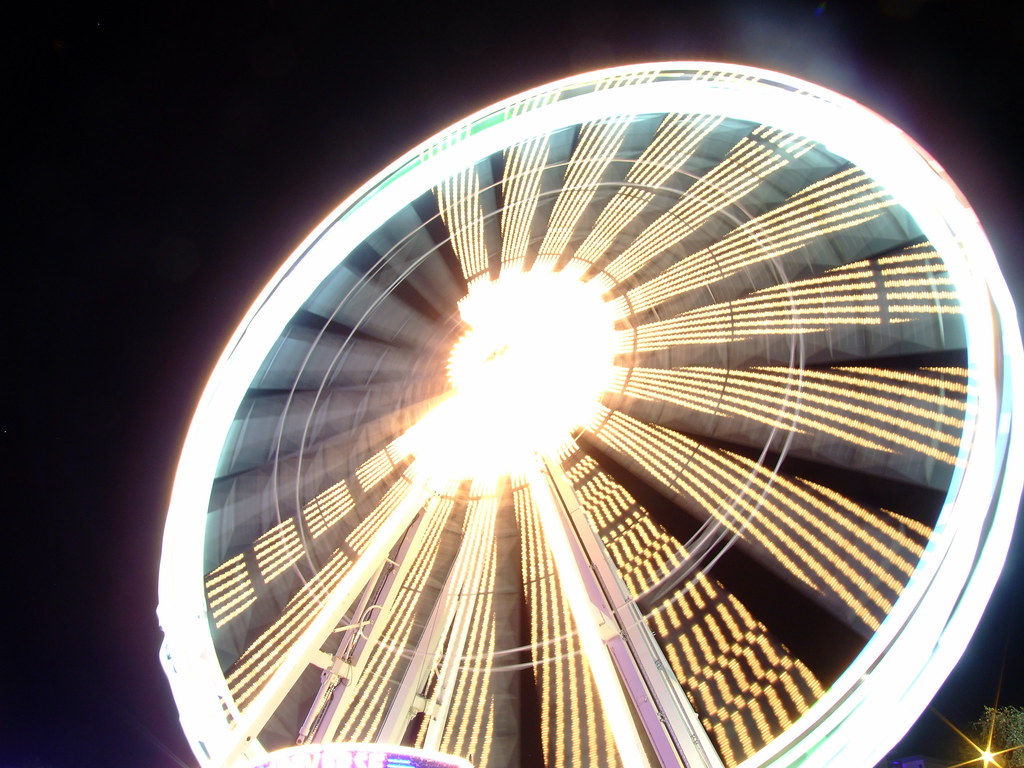 big wheel 2 Winter Wonder Land, Cardiff potamos