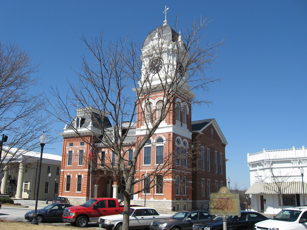 Newton County Court House, Covington GA. Covington, GA was… Flickr