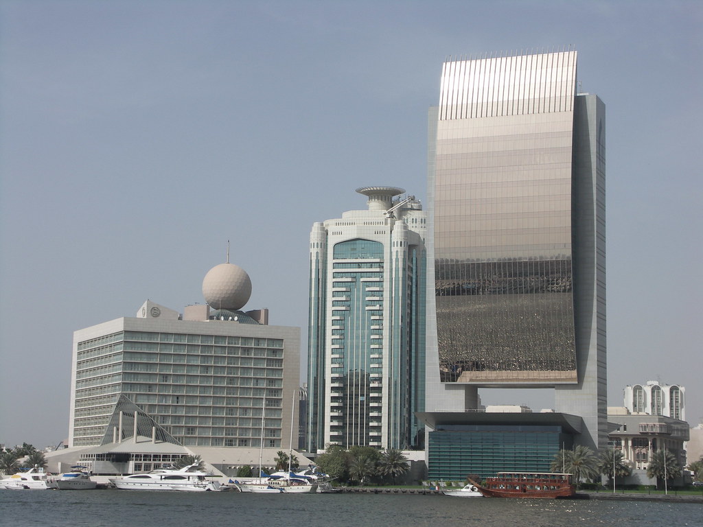 Sphere and mirror by the sea Dubai city area Alimamahk Flickr