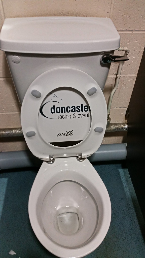 No Escaping Advertising. Gentlemans Toilet, Doncaster Race… Flickr
