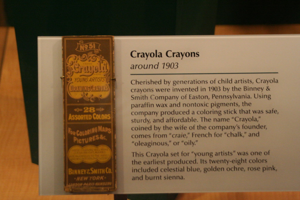 Treasures Crayola Crayons The history museum of the Smith… Flickr