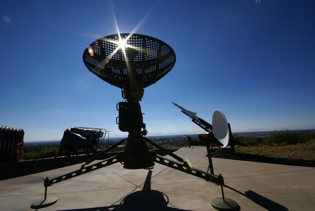 Military Radar DIsh, New Mexico photoscot Flickr