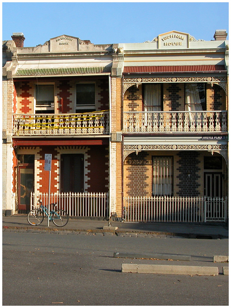 Melbourne, Terrace houses paul_3747 Flickr
