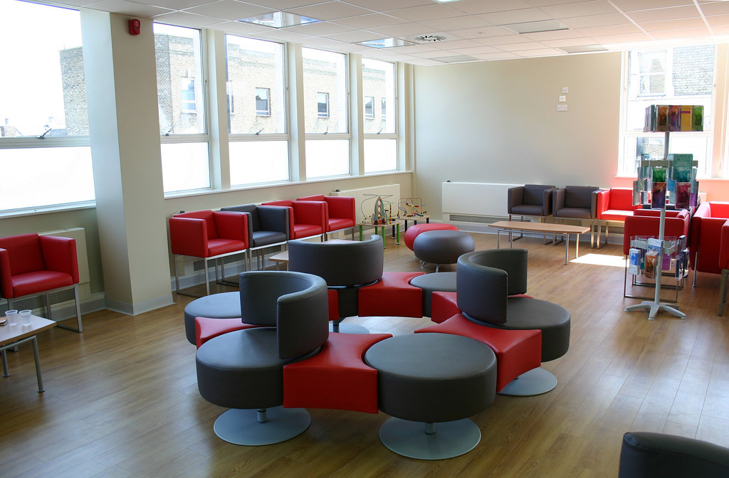30 Waiting Area with Pebble and Slinky Bistro Seating Flickr