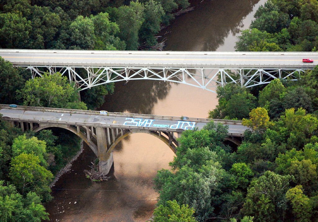 Jug Bridge Frederick MD One span of the Old Jug Bridge