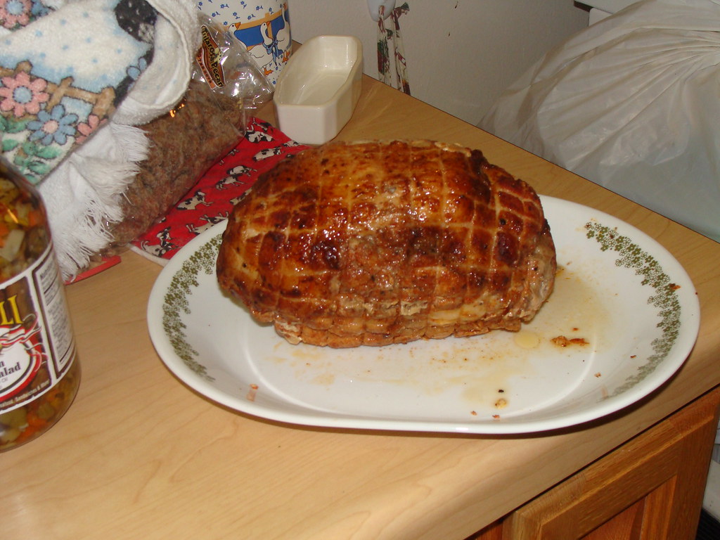 Turduckenmardigras08 002 Turducken, boneless breast roll.… Flickr