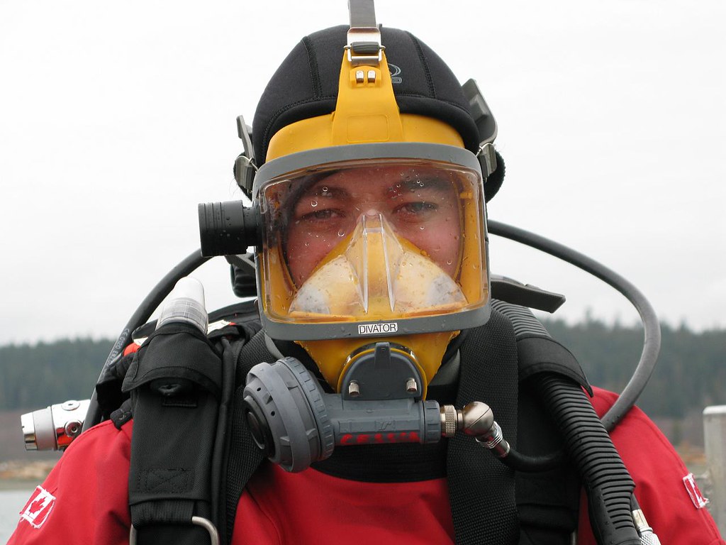 Towed Diver AGA mask. SAR Tech Course 41 Flickr