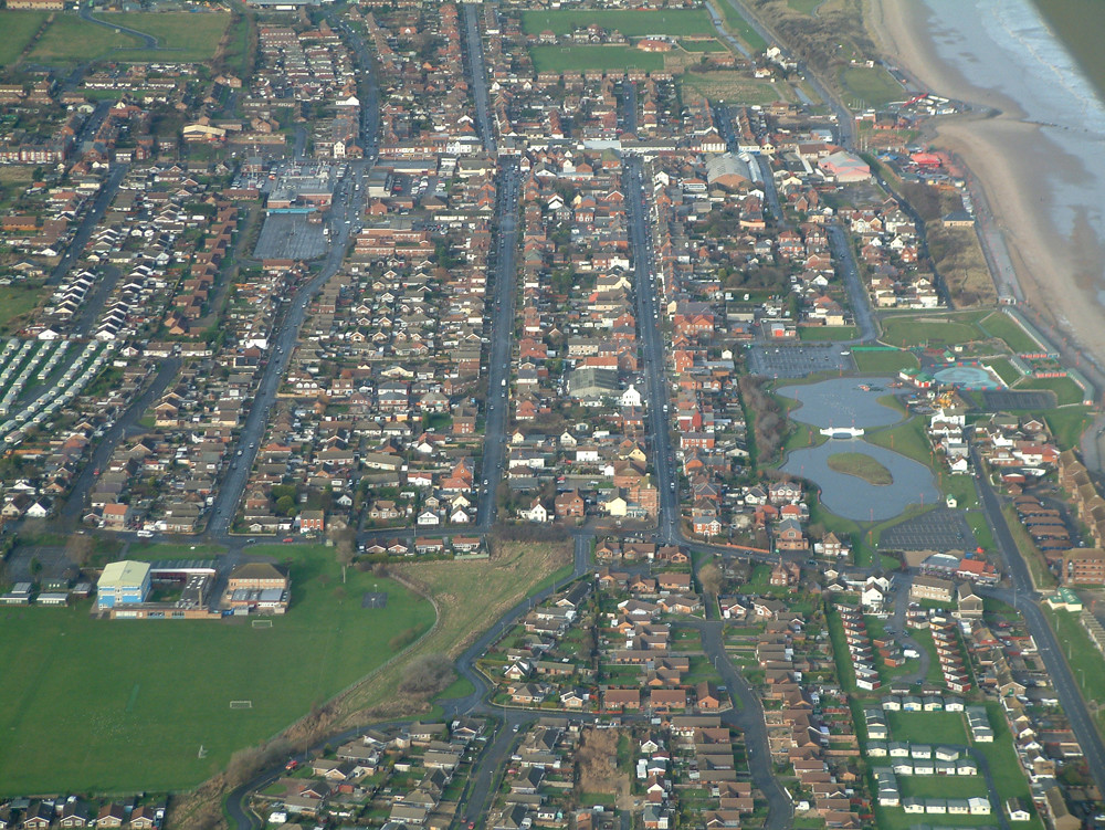 Aerial View of Mablethorpe, Lincolnshire Mablethorpe, Linc… Flickr