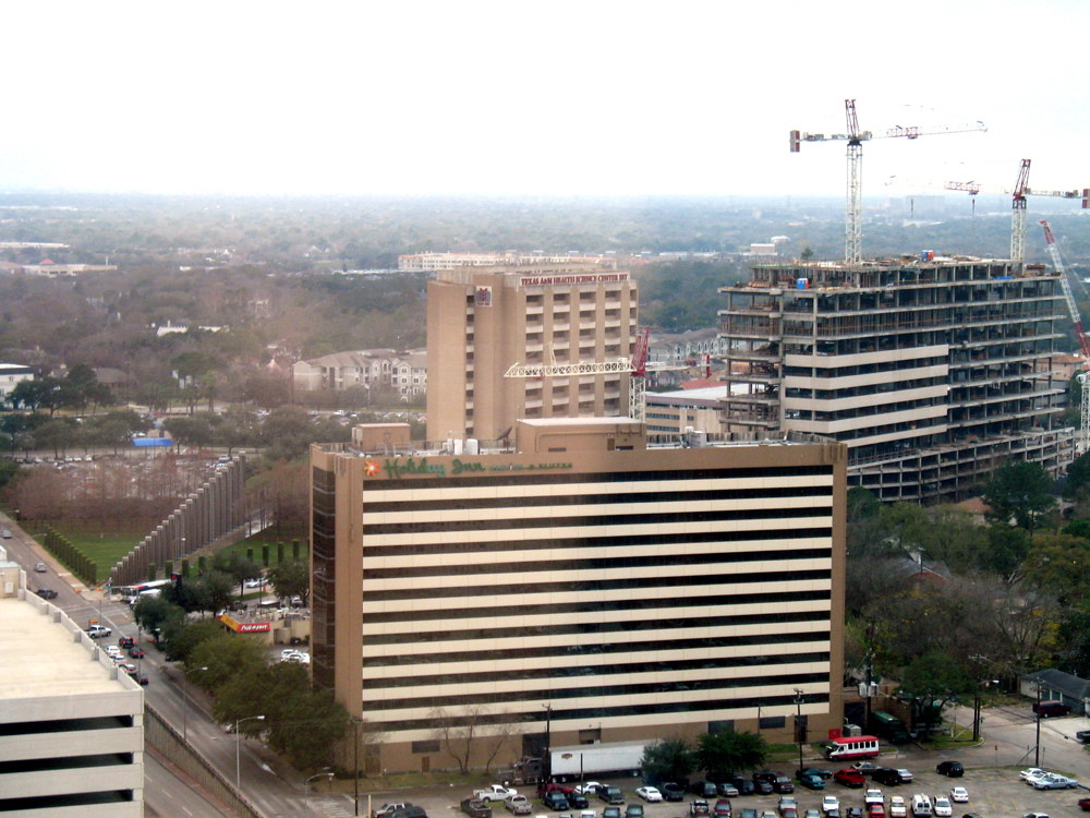 Houston Construction Photo taken from the 20th floor of St… Flickr