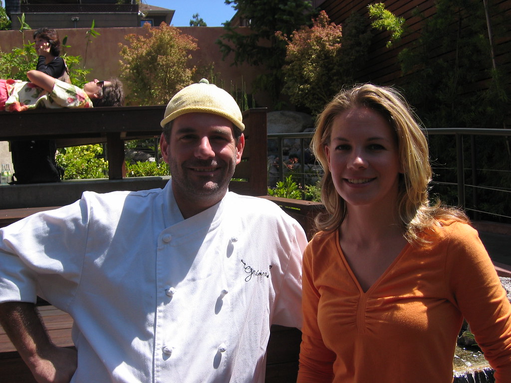 Chef Gregoire Jacquet w/ Kelly Courson celiacchicks Flickr