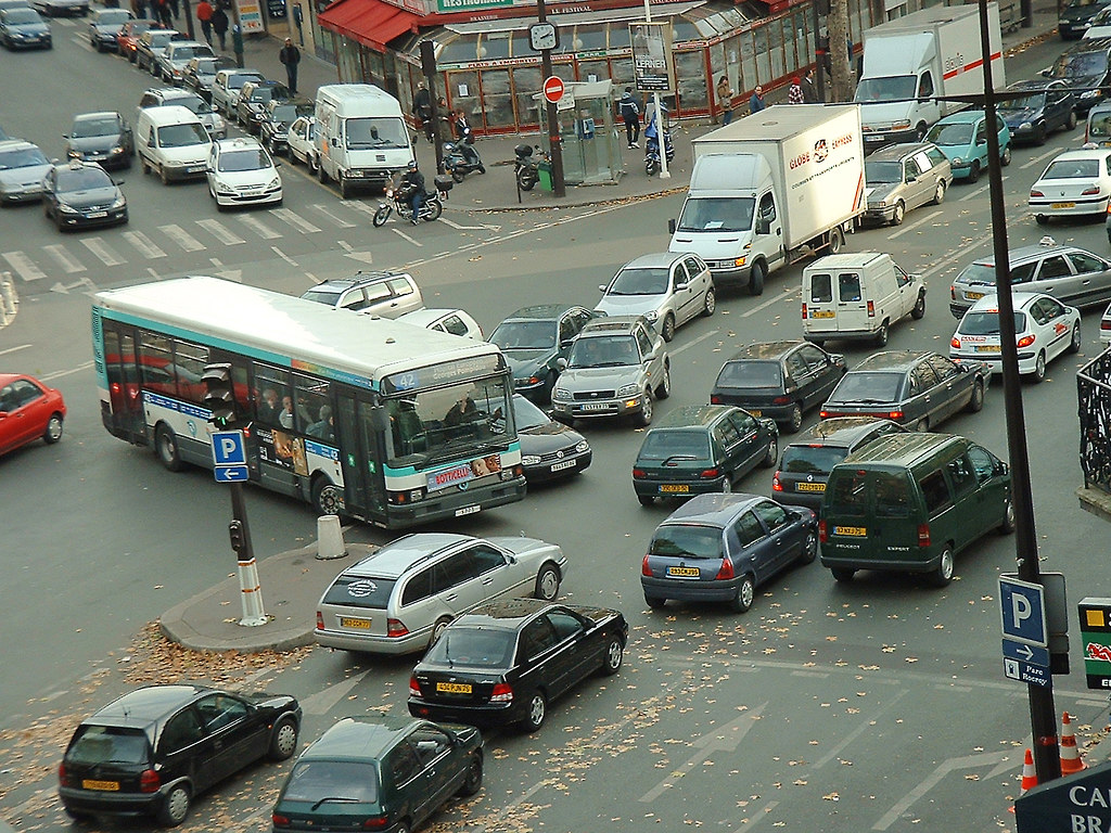 Traffic in Paris ;) a photo on Flickriver