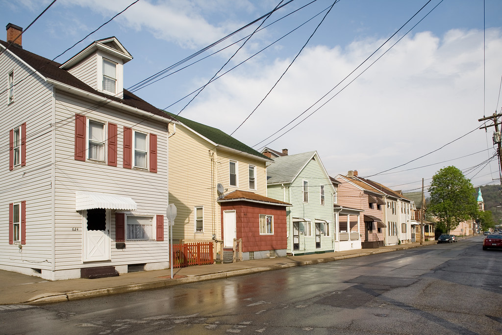 Homes in Cambria City, Johnstown This is what most of the … Flickr