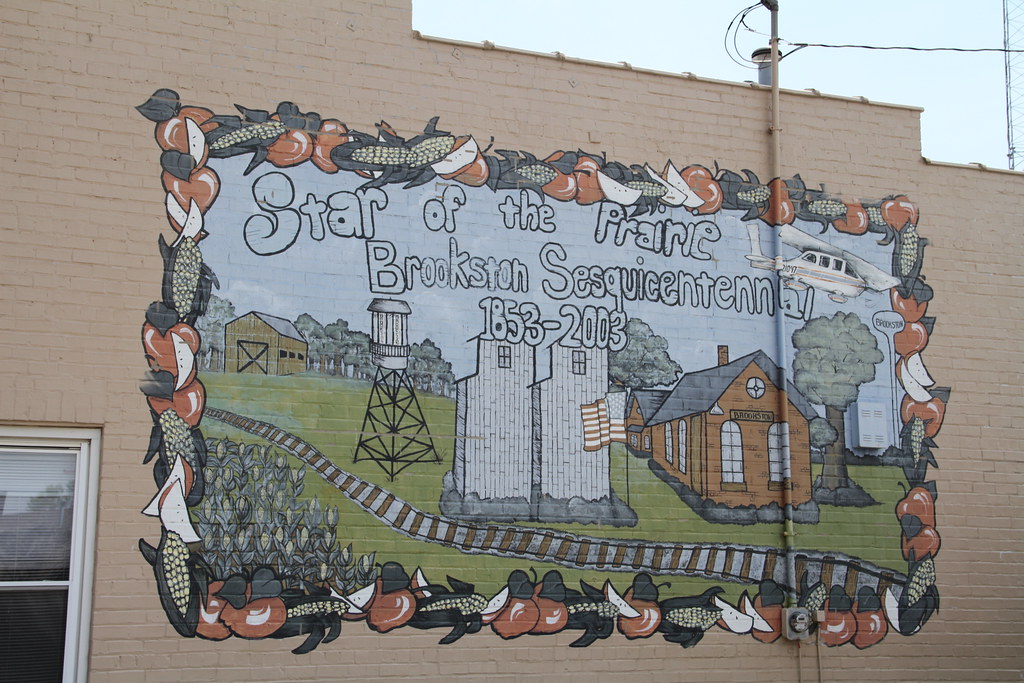 Brookston IN, Mural Art, Brookston Indiana, White County Flickr