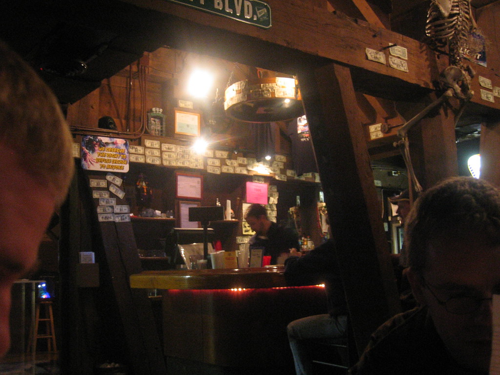 Haunted Bar The Haunted Mill in Homer, Michigan Josh Ames Flickr