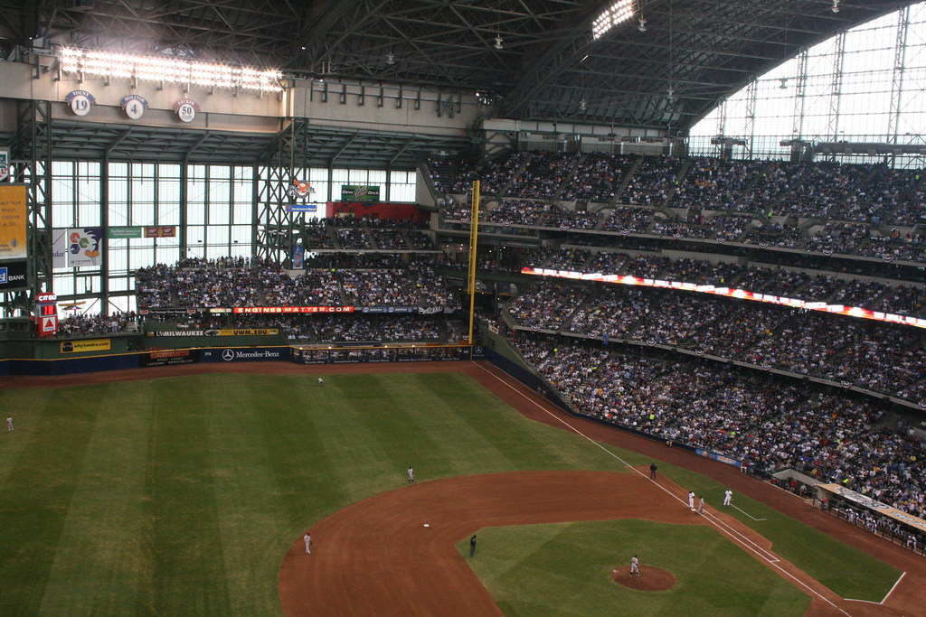 Miller Park Say hello to another season of baseball at Mil… Flickr