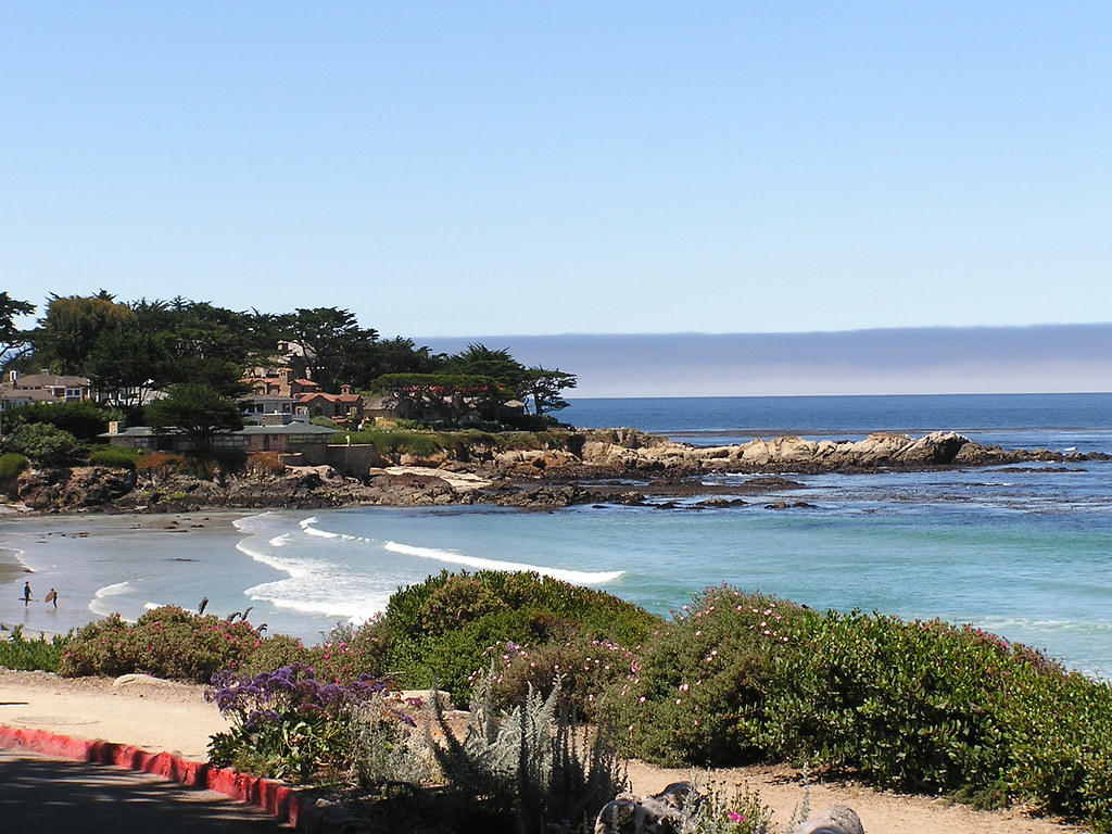 Carmel The beach at Carmel is strange. It is the kind of p… Flickr