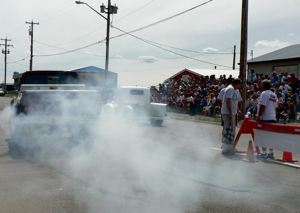 Irricana Car Rodeo The Car Rodeo... This event is the "dip… Flickr