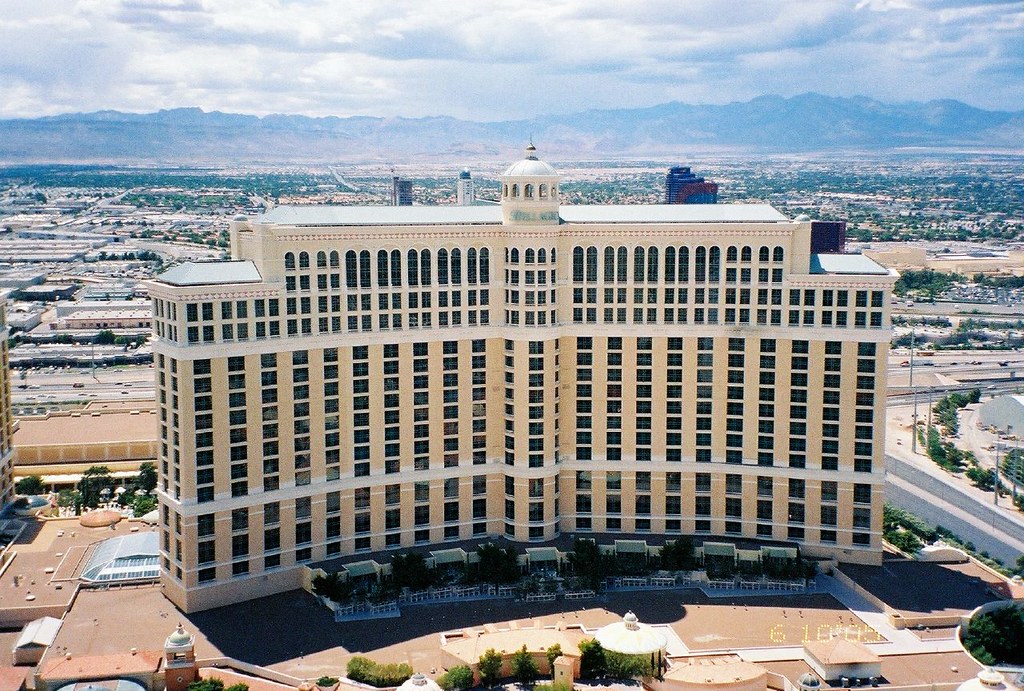 View from Top of Eiffel Tour Paris Casino Las Vegas Flickr