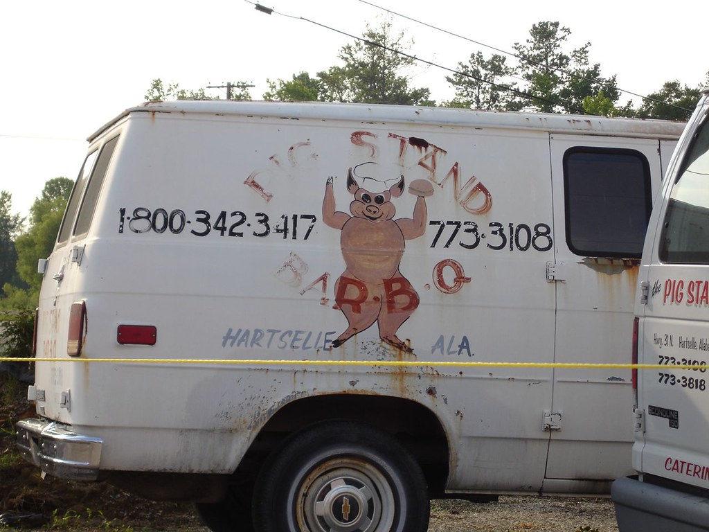 Catering Van for Pig Stand Barbeque in Hartselle AL Flickr