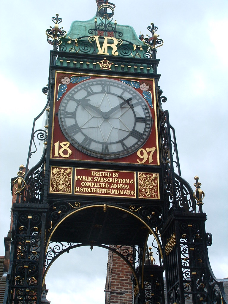 Queen Victoria Clock, Chester Queen Victoria Clock, Cheste… Flickr