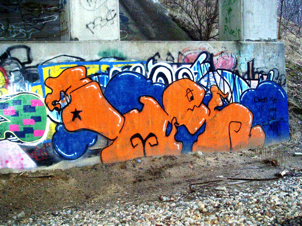 amen3 Graffiti under Clemens St. bridge in Lansing, MI. Jason Flickr