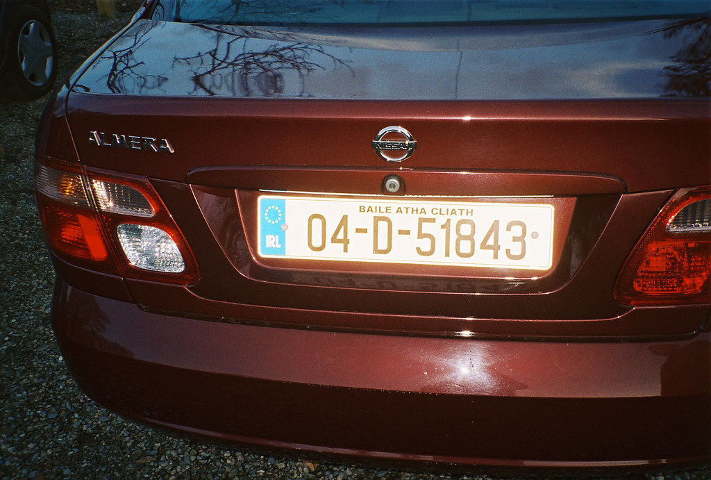 Dublin, Ireland Obligitory Rental Car License Plate Photo.… Flickr