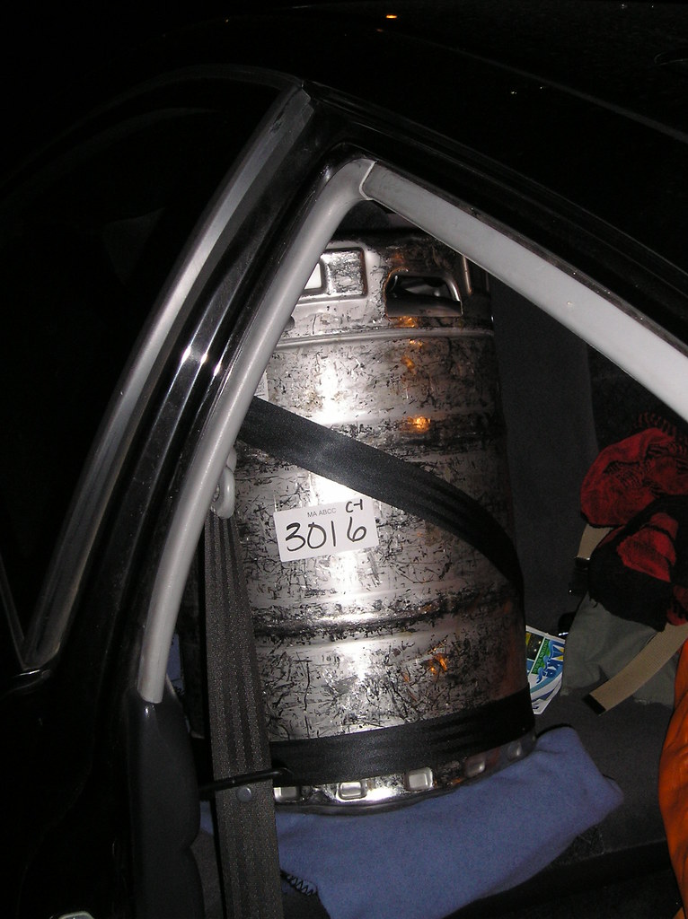 Keg On Board The safest way to transport a keg of beer. Mike Burns
