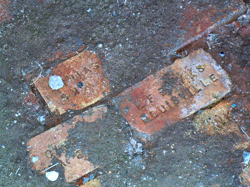 Medora Bricks Paved Walkway Abandoned brick factory. Medor… Flickr