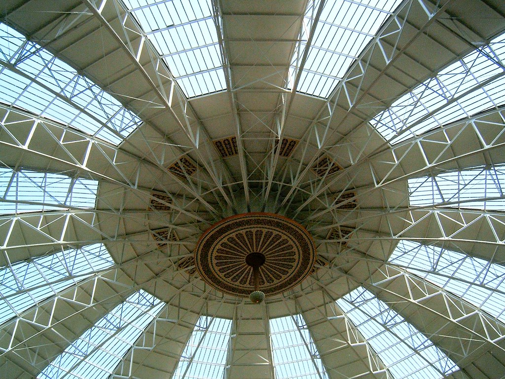 Dome Roof Inside the dome. West Baden Springs Hotel, Orang… Flickr