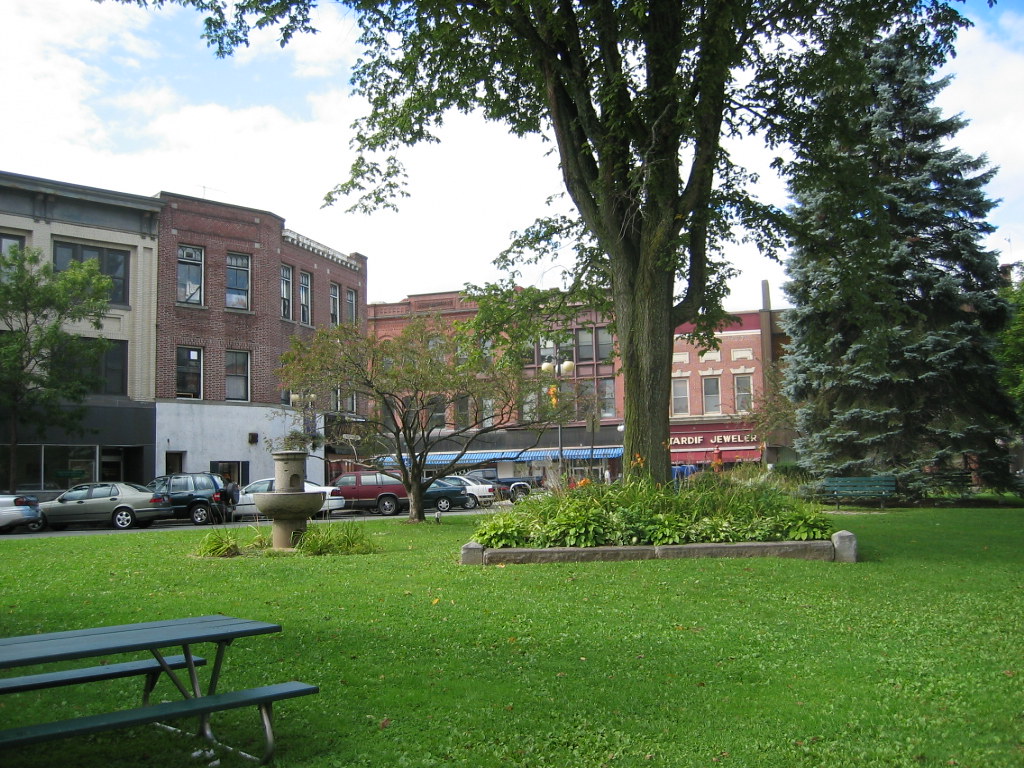 Waterville Maine Town Square tiarescott Flickr