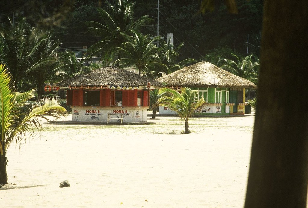 Maracas Bay Trinidad Shark and bake on the beach at Maraca… Flickr