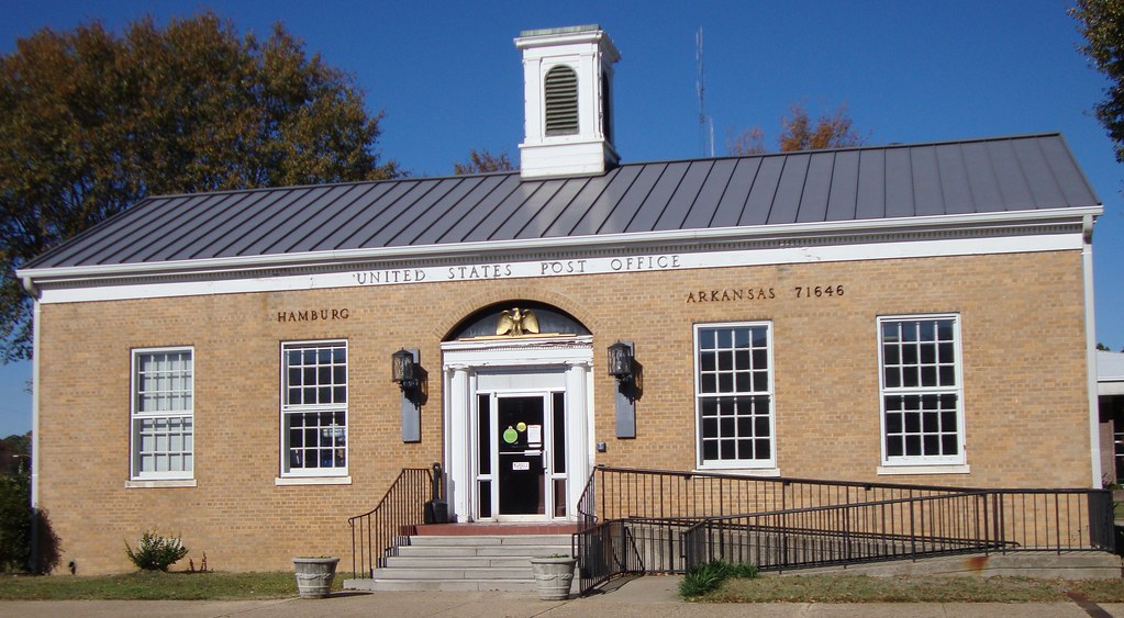 Post Office 71646 (Hamburg, Arkansas) Built in 1937, this … Flickr