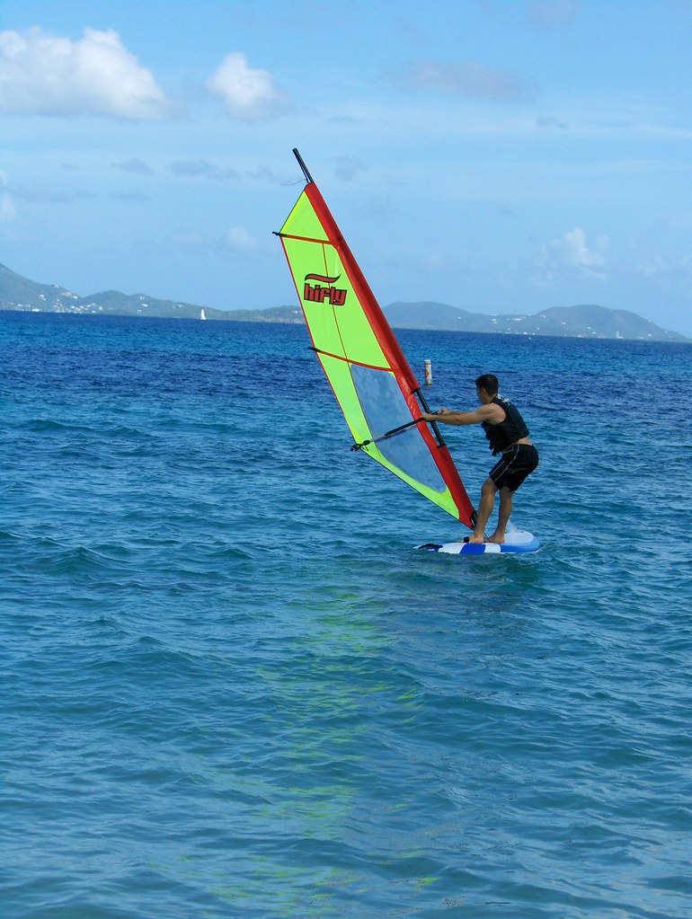 Windsurfing This is my first time windsurfing! Joe Shlabotnik Flickr