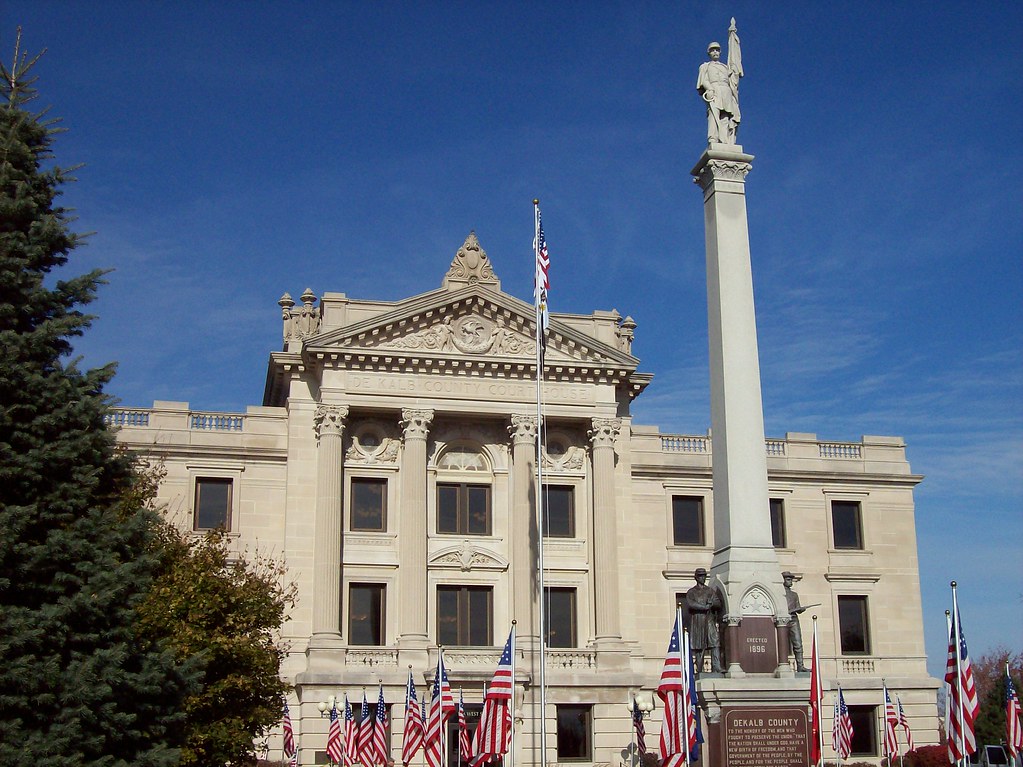 DeKalb County Courthouse, Sycamore, IL Read all about it … Flickr
