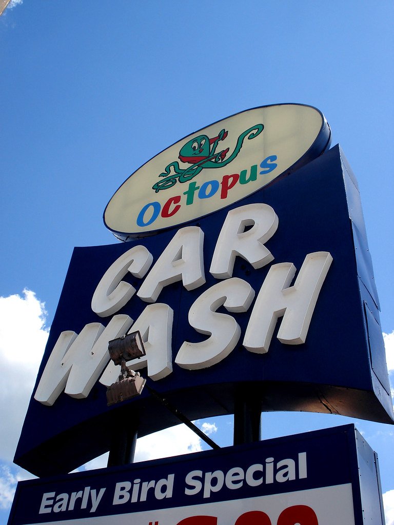 Octopus Carwash Googie Sign in Orlando Jason Snyder Flickr