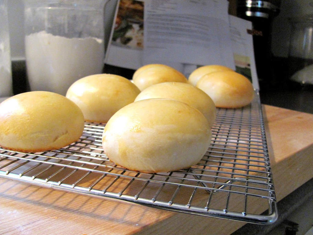 Canadian Living's "The Best Hamburger Buns" Hot out of the… Flickr