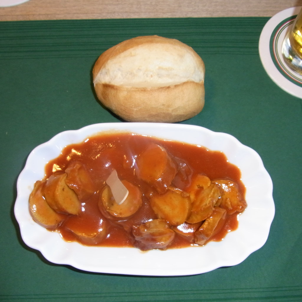 235 Currywurst Great German food! Like_the_Grand_Canyon Flickr