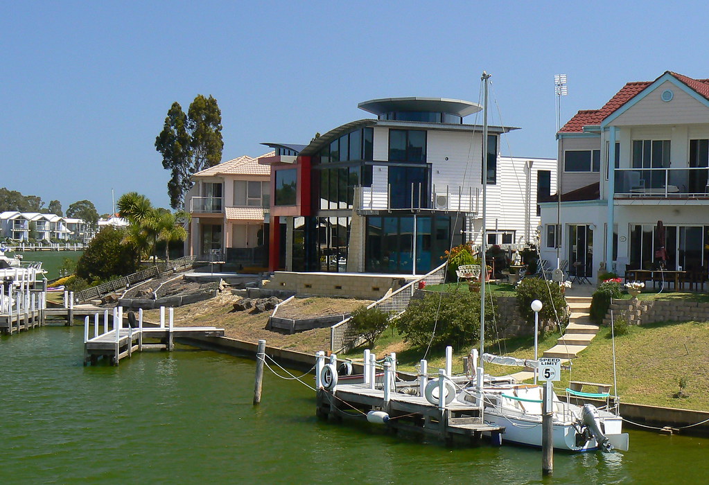 Paynesville Canals Paynesville has been transformed from a… Flickr