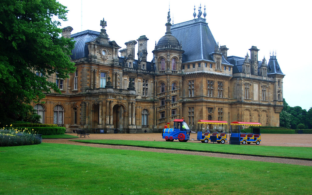 Waddesdon Manor Old word charm meets modern day tonka trai