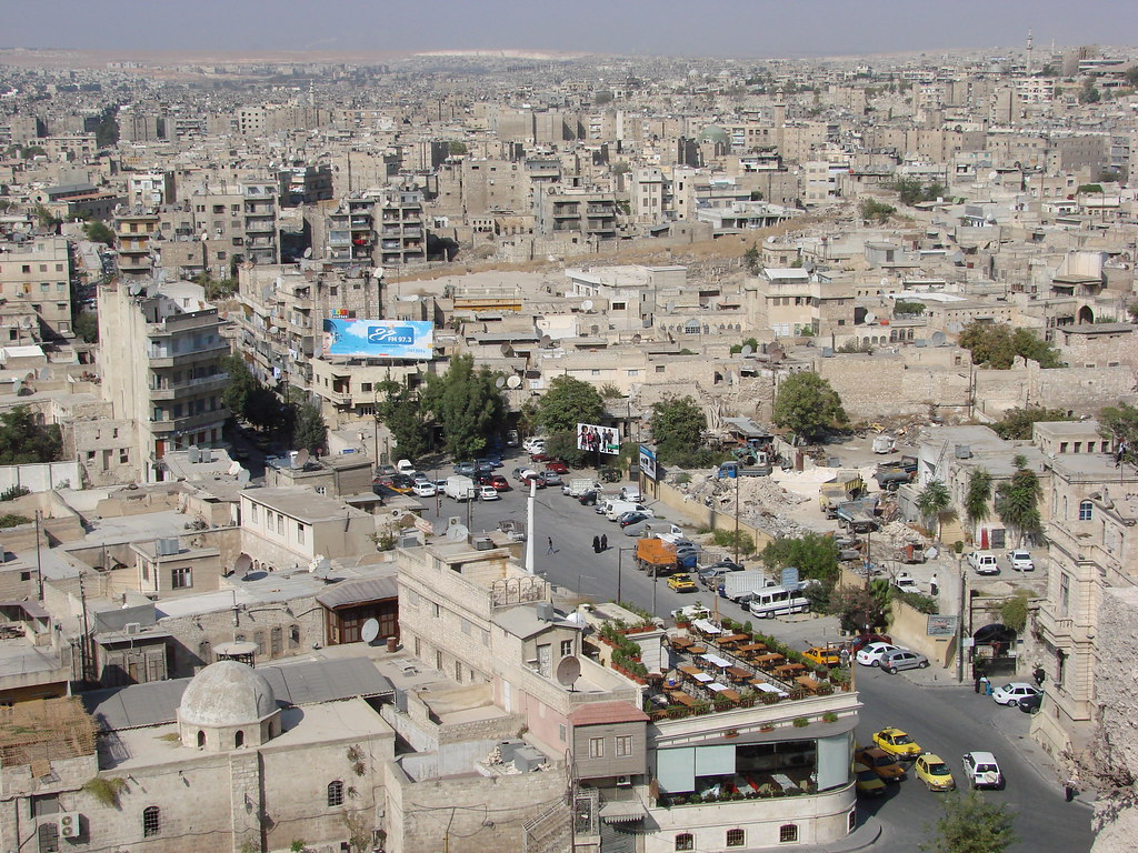 Aleppo A view of Aleppo, Syria from above. It's a real con… Flickr