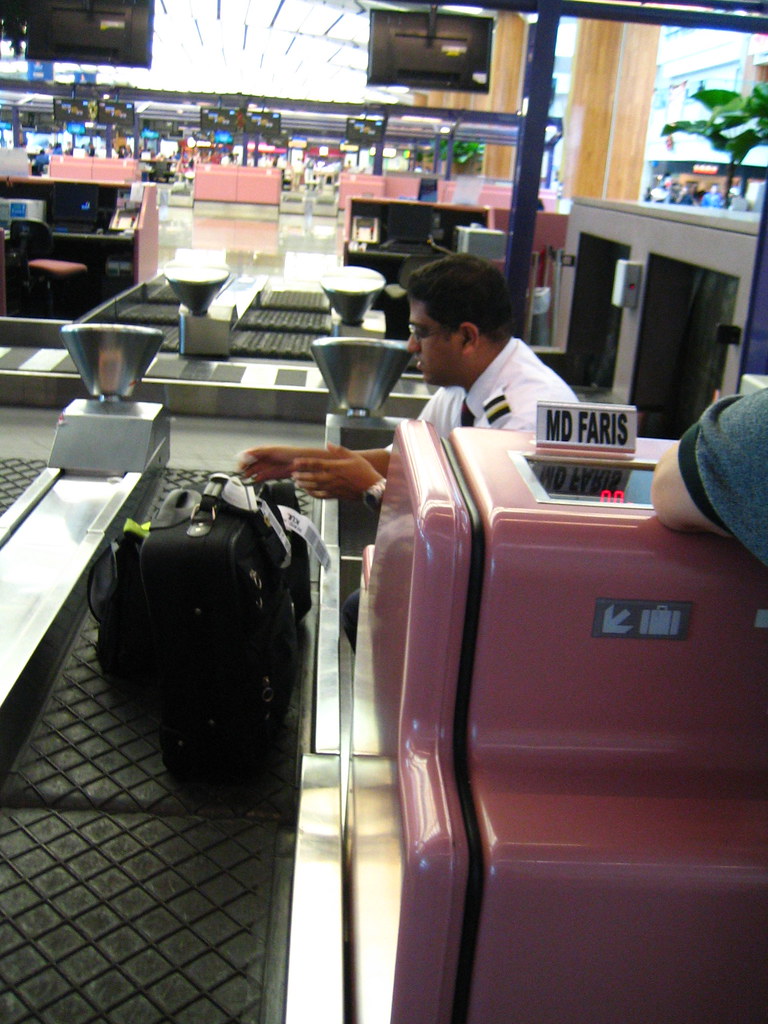 Checking the bags in Check in whatever that is banned from… Flickr